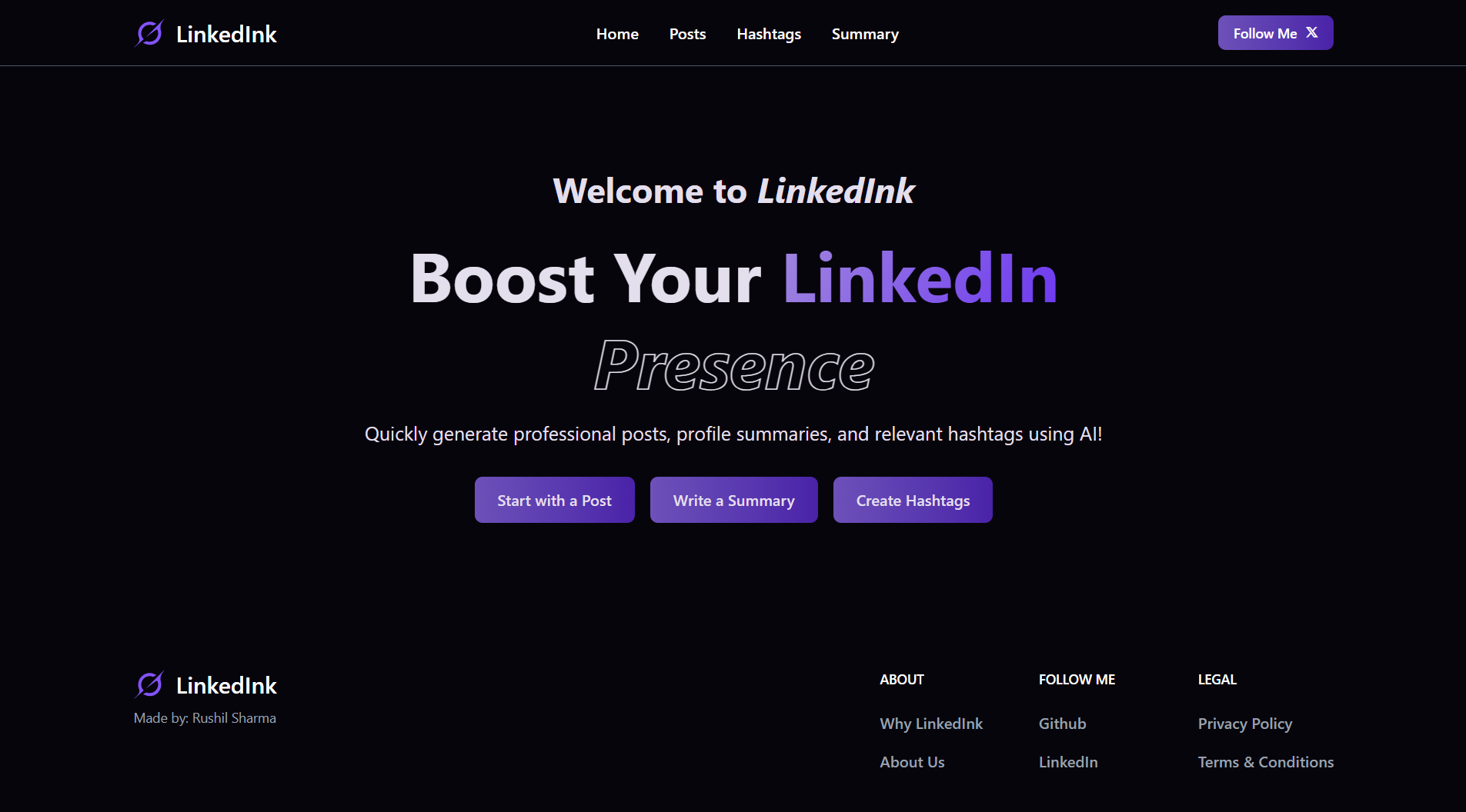 Rushil Sharma | Full Stack Developer Portfolio